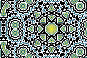图案 万花筒 形状 抽象 4k壁纸 3840x2160