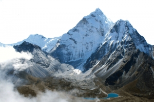 西藏珠穆朗玛峰风景高清PNG透明免扣设计素材免费下载