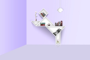 现代简约装饰banner海报背景