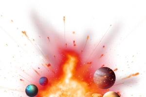 宇宙大爆炸免抠素材