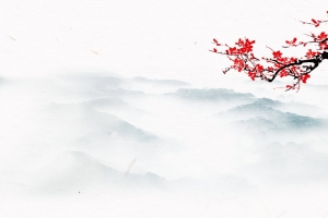 中国风庭院文化高清背景