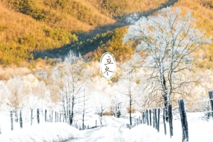雪景立冬