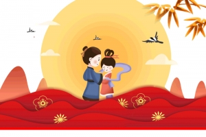 中国风七夕相会鹊桥牛郎织女