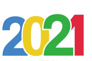 2021多彩排版数字