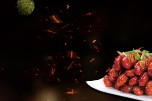 夜宵小龙虾辣椒质感banner