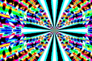 射线 分形 万花筒 抽象 明亮的 4k壁纸 3840x2160