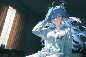 《崩坏：星穹铁道》知更鸟 居家服 4K壁纸