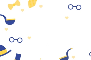 简约手绘全屏海报banner