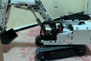 （随拍）小米玩具之挖掘机