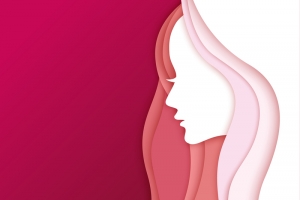 女人节妇女节三八节美容粉色海报背景素材