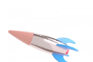 C4D卡通火箭高清PNG透明及PSD格式设计素材免费下载