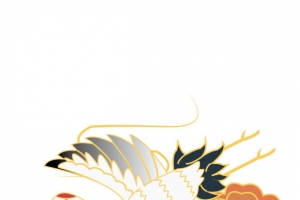 中国风仙鹤飞