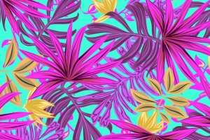 树叶 艺术 明亮 热带 4k壁纸 3840x2160