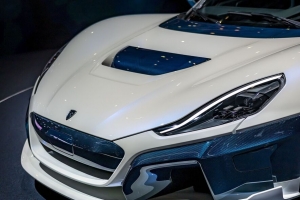 rimac 汽车 大灯 车轮 跑车 4k壁纸 3840x2160