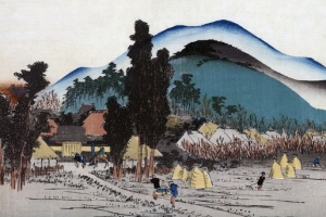 日本风浮世绘版画
