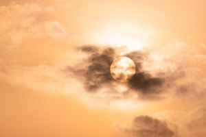 太阳 云 天空 日落 4k壁纸 3840x2160