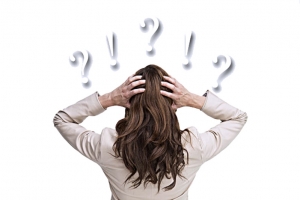 烦躁纠结背影高清PNG透明免扣设计素材免费下载