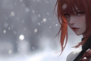 链锯人玛琪玛3440x1440带鱼屏壁纸