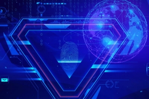 互联网科技区块链背景模板
