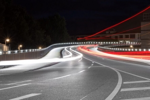 道路 沥青 灯光 冰柜灯 夜间 4k壁纸 3840x2160