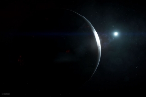 行星 闪光 闪耀 空间 深色 4k壁纸 3840x2160