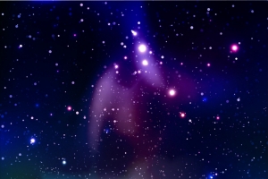 蓝色星空