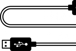 弯曲数据线