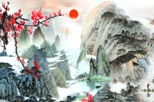山水风景画