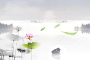 端午节水墨风格背景banner