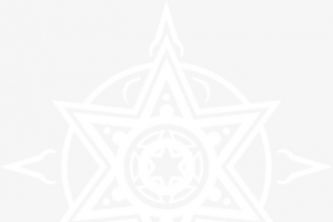 白色圣月魔法阵