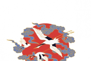 仙鹤素材元素