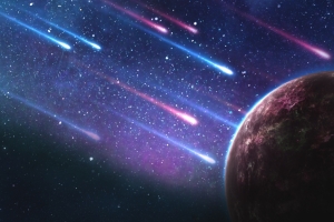 空间 星系 行星 宇宙 小行星 彗星 4K壁纸