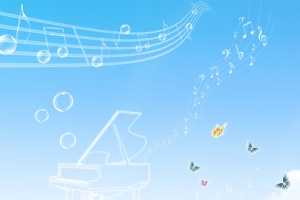 音乐海报背景