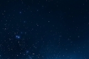 蓝色星空星云海报背景