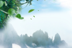 中国风古代仙侠风banner海报