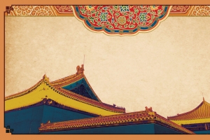 中式肌理底纹古典建筑背景素材
