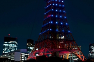 塔 夜城 城市灯光 东京 日本 建筑 4k壁纸 3840x2160