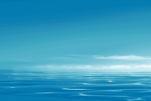 化妆品护肤品面膜清新海平面背景banner
