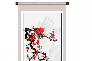 梅花挂轴