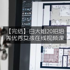 【完结】白大姐20策塑造杰出女孩在线视频教程
