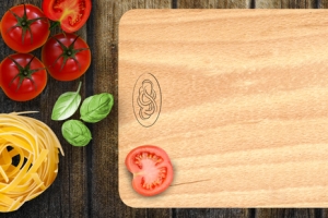 新鲜食物简约暗色banner