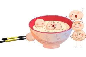 萌萌的汤圆表情