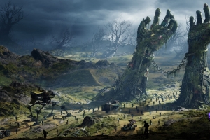 Path of Spawn,手,人,游戏场景,4K壁纸