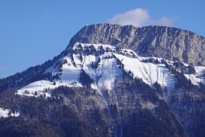 山 斜坡 雪 自然 4k壁纸 3840x2160