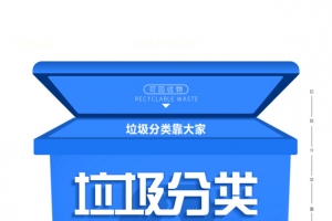垃圾分类靠大家可回收物