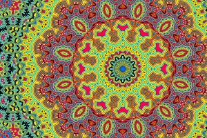分形 图案 条纹 形状 抽象 4k壁纸 3840x2160