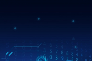科技云大数据H5科技海报背景psd下载