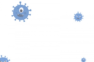 细菌新冠卡通疫情高清PNG透明免扣设计素材免费下载