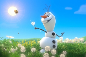 冰雪奇缘雪宝的剧照图片壁纸