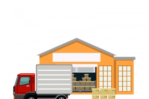 货车手绘卡通高清PNG透明免扣元素图片设计素材免费下载